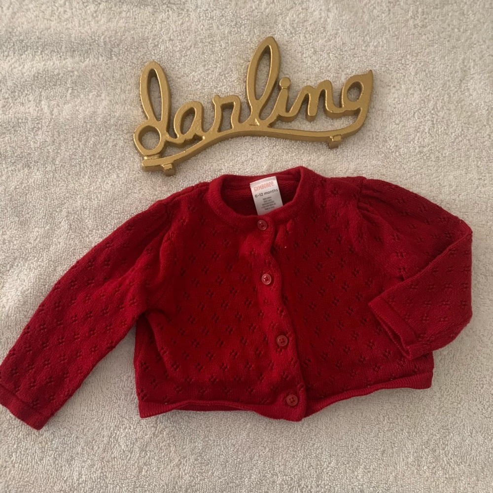 Girls cardigan 6-12m